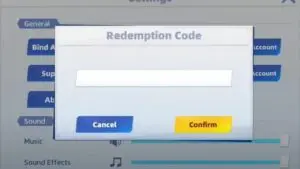 Redeem a gift code in Dc Worlds Collide