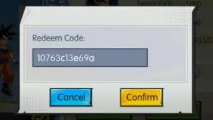 Redeem a gift code in Dragon Fighters Warriors United