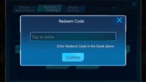 Redeem a gift code in Journey of Monster and Tamer
