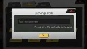 Redeem a gift code in Last Warrior Ultimate Fight