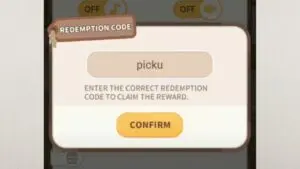 Redeem a gift code in Resortopia Redemption Codes