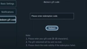 Redeem a gift code in Soul Land Advent of the Gods