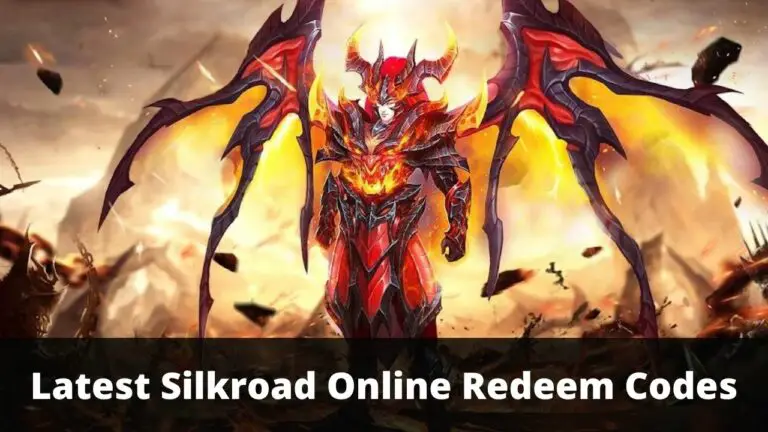 Silkroad Online Redeem Codes