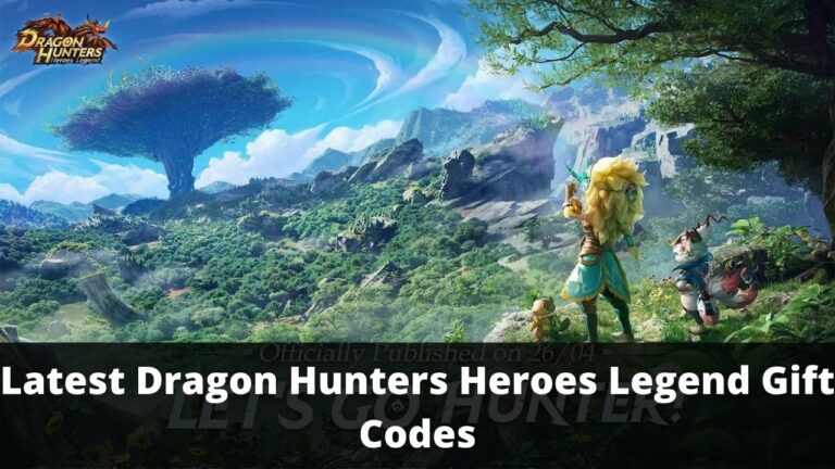 Dragon Hunters Heroes Legend Gift Codes