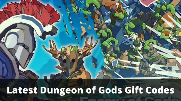 Dungeon of Gods Gift Codes