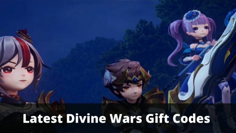 Divine Wars Gift Codes