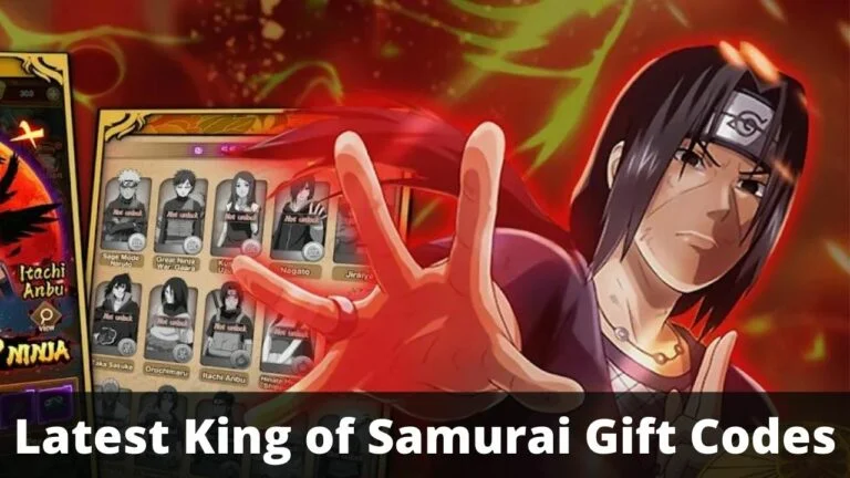 King of Samurai Gift Codes