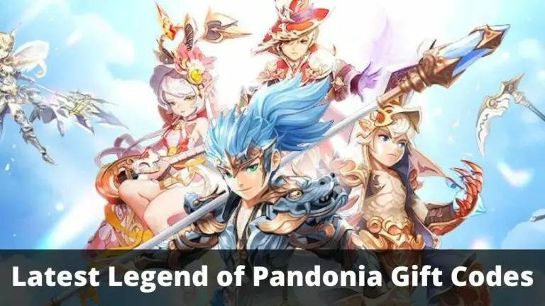 Legend of Pandonia Gift Codes