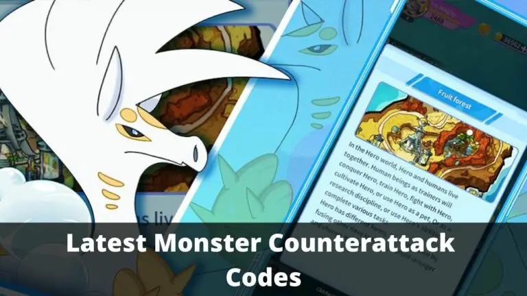 Monster Counterattack Codes