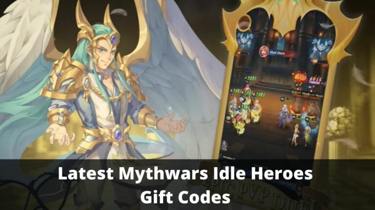 Latest Mythwars Idle Heroes Gift Codes