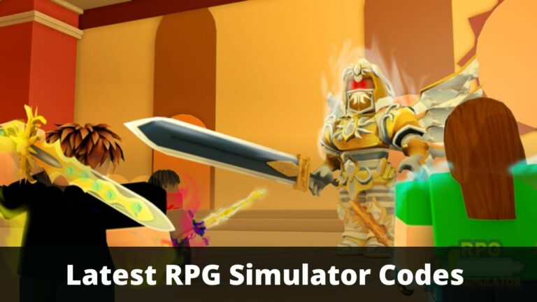 RPG Simulator Codes