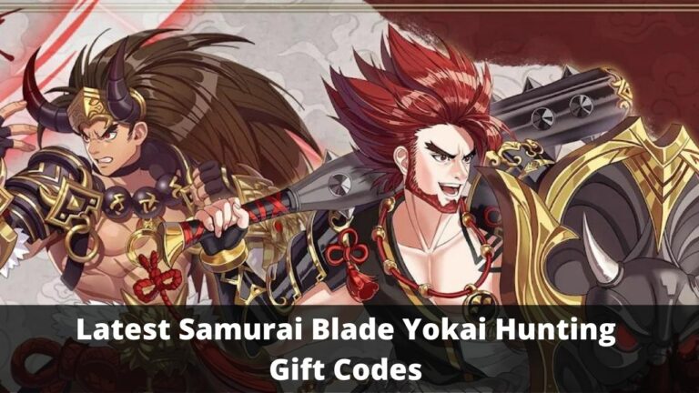 Samurai Blade Yokai Hunting Gift Codes