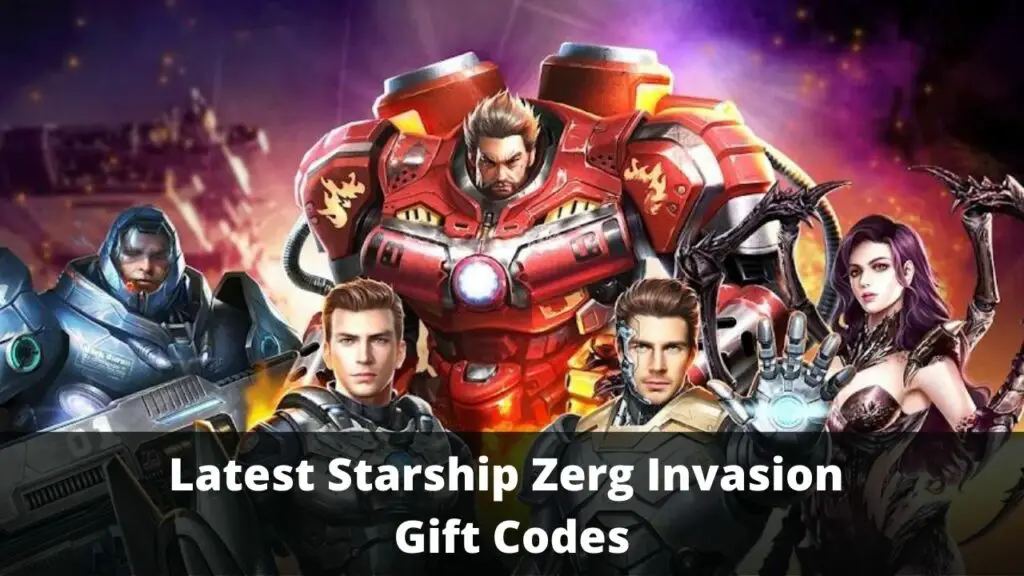 Starship Zerg Invasion Gift Codes