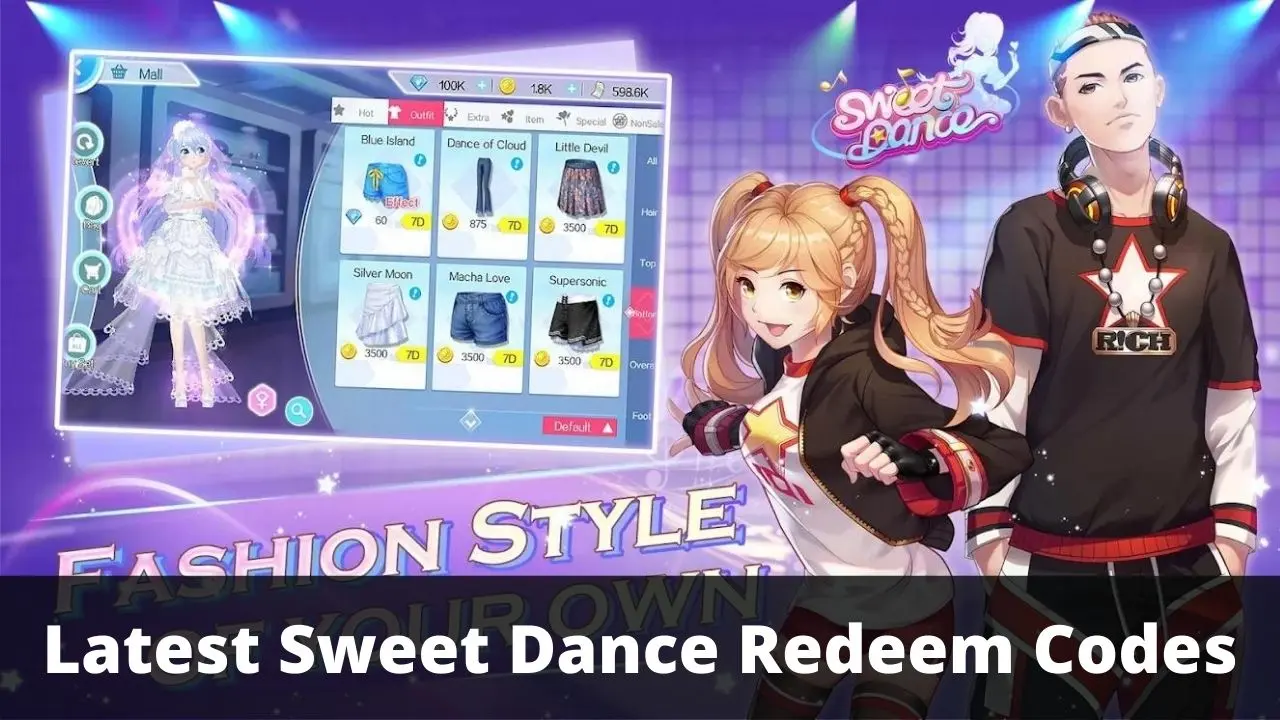 Sweet Dance Redeem Codes (August 2026)