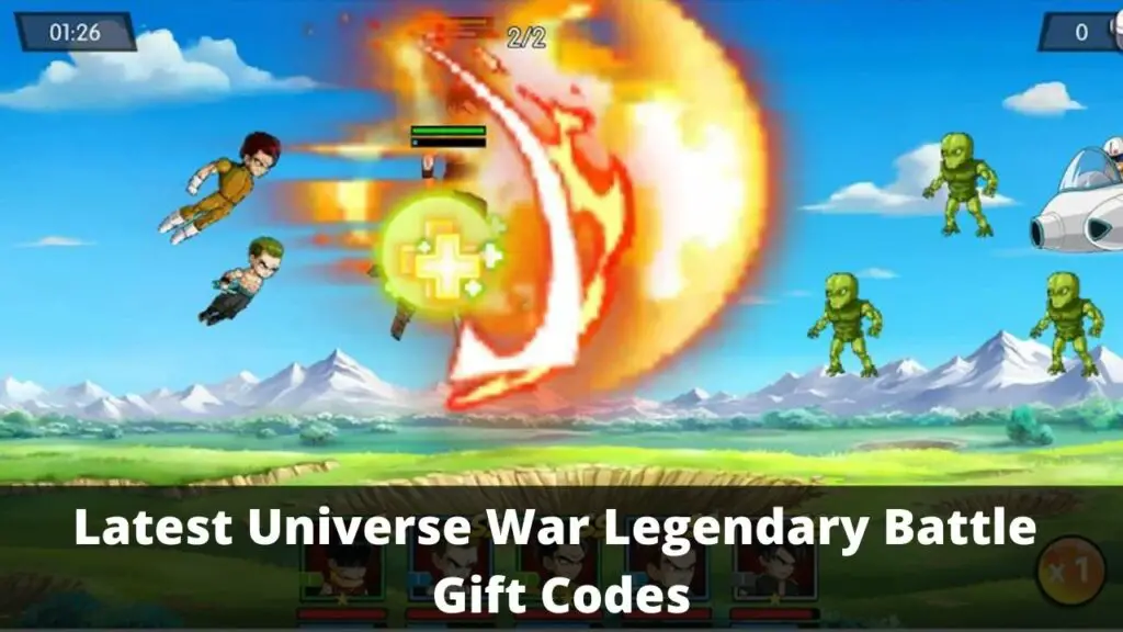 Universe War Legendary Battle Gift Codes