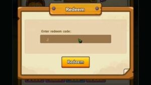 Redeem a gift code in Battle Clicker Heroes Lineup