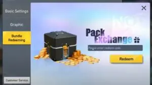 Redeem a gift code in Bomb Tank