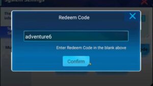 Redeem a gift code in Digital Genesis Final Chapter
