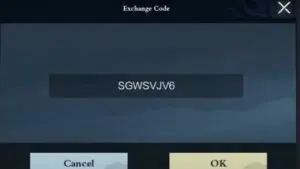 Redeem a gift code in Dynasty Warriors Overlords