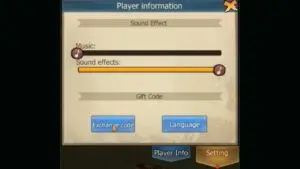 Redeem a gift code in Eternal War Hero Reborn