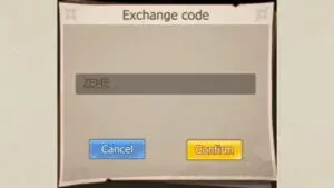Redeem a gift code in Eternal War Ninjas Assembled