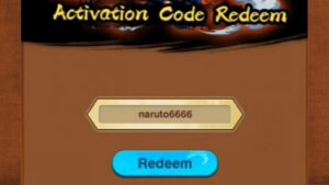 Redeem a gift code in Fate of the Ninja (1)