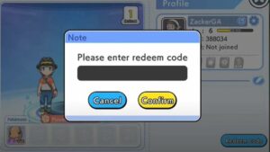 Redeem a gift code in Moeke Legends