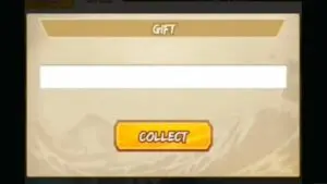 Redeem a gift code in Ultimate Ninja Afk