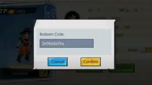 Redeem a gift code in Universe War Legendary Battle