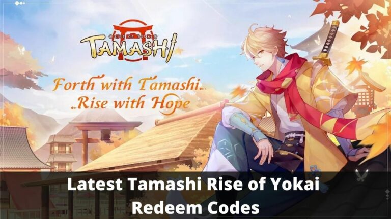 Tamashi Rise of Yokai Redeem Codes