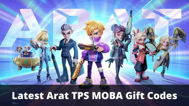 Arat TPS MOBA Gift Codes