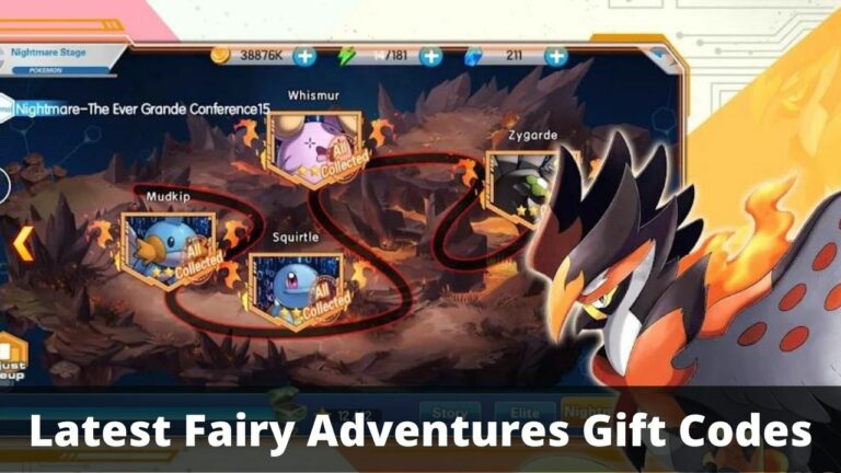 Fairy Adventures Gift Codes
