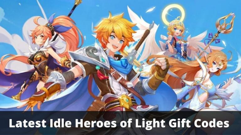 Latest Idle Heroes of Light Gift Codes