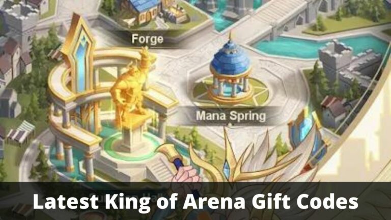 King of Arena Gift Codes