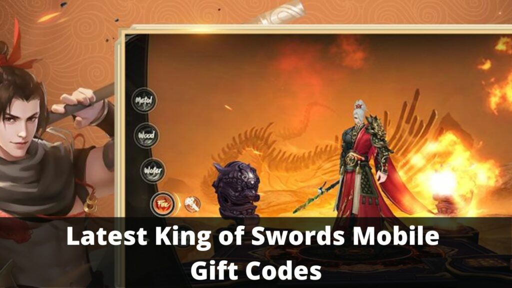 King of Swords Mobile Gift Codes