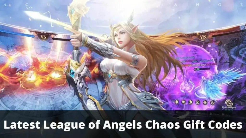 League of Angels Chaos Gift Codes