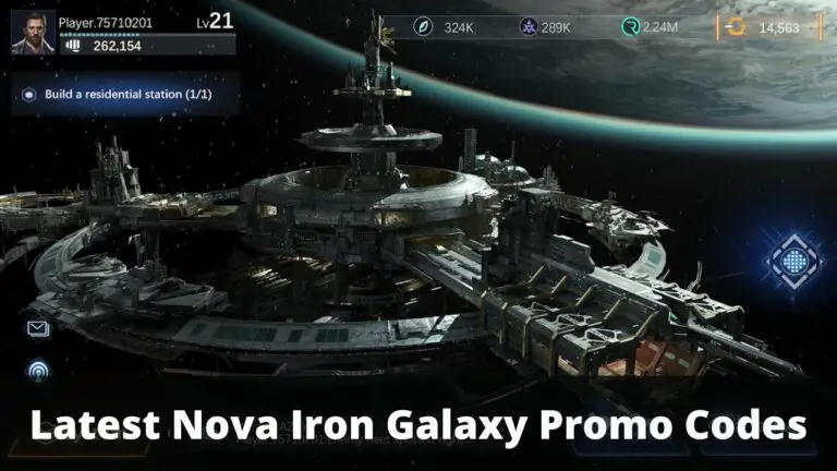 Nova Iron Galaxy Promo Codes
