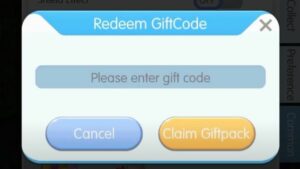 Redeem a gift code in Fairy Land