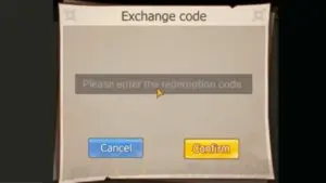Redeem a gift code in Final Battle Ultimate Heroes
