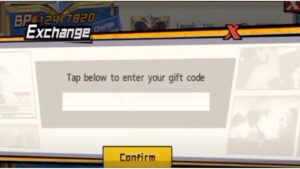 Redeem a gift code in One Punch Man The Strongest