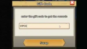 Redeem a gift code in Summoners Arena