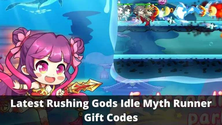 Rushing Gods Idle Myth Runner Gift Codes