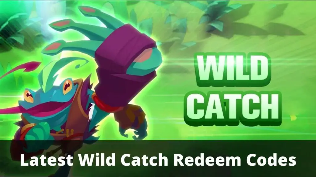 Wild Catch Redeem Codes