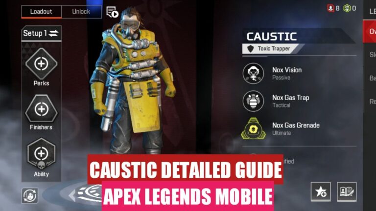Apex Legends Mobile Caustic Guide