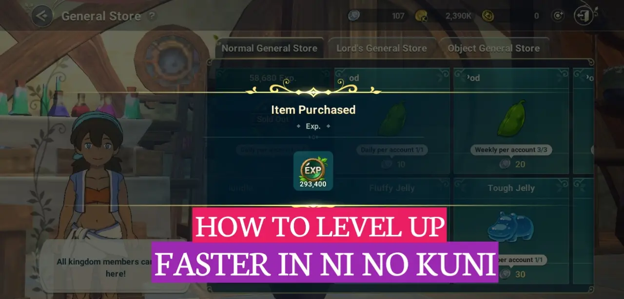 How to Level Up Faster in Ni No Kuni Cross Worlds?