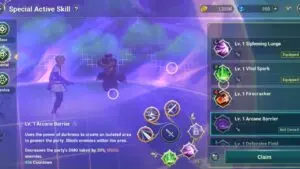 Swordsman special skill