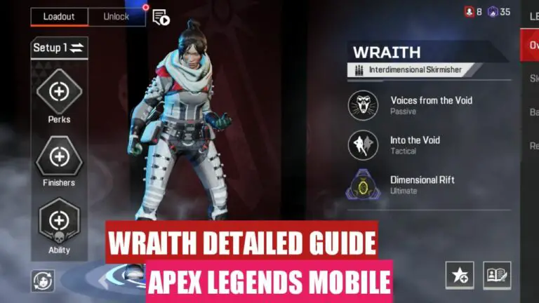 Apex Legends Mobile Wraith Guide