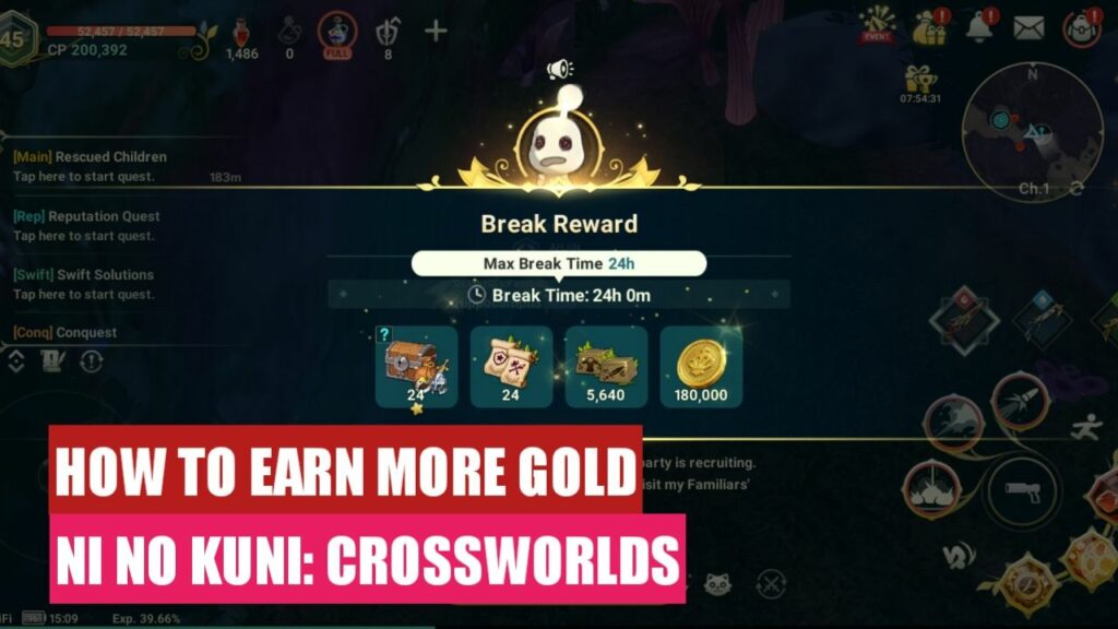 Ni No Kuni Cross Worlds Ultimate Gold Farming Guide