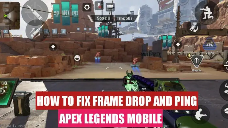 Fix Lag and Ping Spike in Apex Legends Mobile