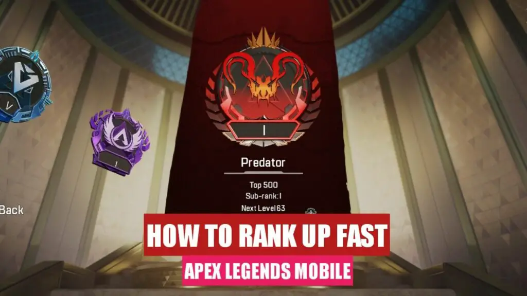 Rank Up Fast In Apex Legends Mobile